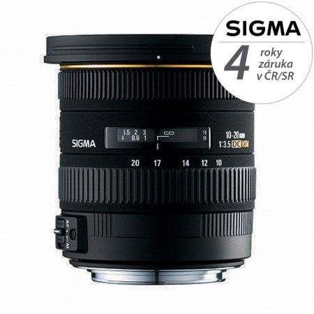 SIGMA zoom 10-20mm f/3,5 EX DC HSM