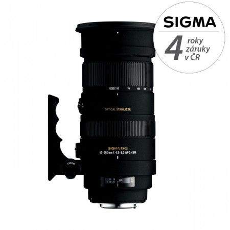 SIGMA 50-500mm f/4,5-6,3 APO DG HSM