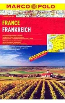 Kolektiv: Francie/atlas spirála 1:300 000