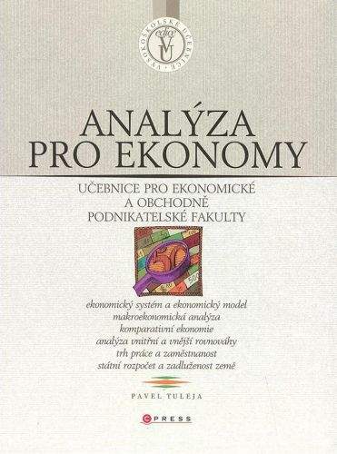 Pavel Tuleja: Analýza pro ekonomy