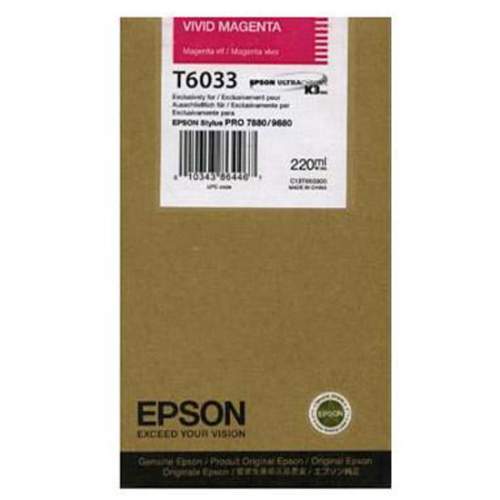 Epson ink bar Stylus Pro 7880/9880 - vivid magenta (220ml)