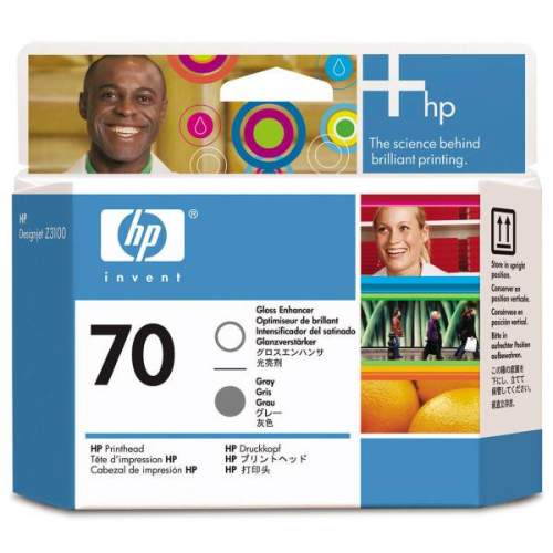 HP No. 70 Gloss Enhancer and Grey Printhead pro DJ Z3100, C9410A