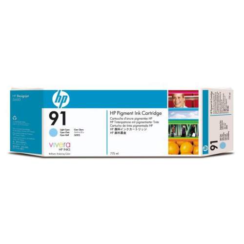 HP No. 91 Cyan Ink Cartridge pro DJ Z6100, 775ml, C9467A