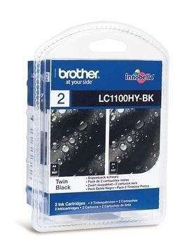 BROTHER LC-1100HY BKBP2 (inkoust multipack-2xčerná)