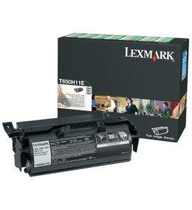 LEXMARK T650H černý toner, T650H11E