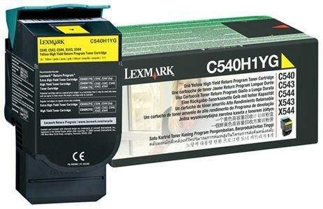 LEXMARK C540H žlutý toner pro C54x,X54x - 2K