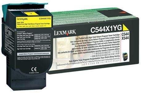 LEXMARK C544 žlutý toner pro C544, X544 - 4K
