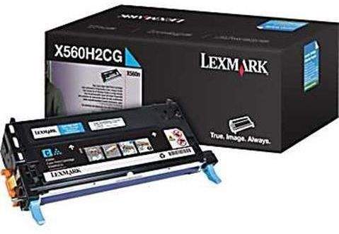 LEXMARK X560H 10K Cyan High Yield Toner Cartridge