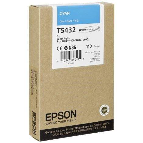 EPSON T543 Cyan Ink Cartridge (110ml)