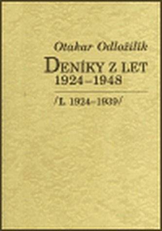 Otakar Odložilík: Deníky z let 1924-1948 I., II.
