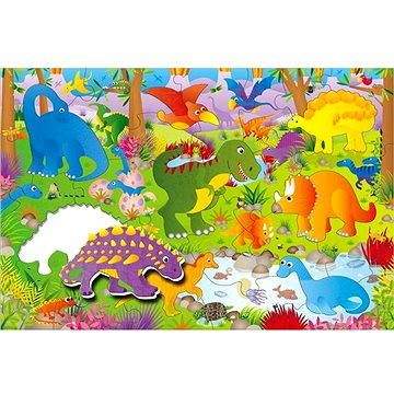 Galt: Velké podlahové puzzle – dinosauři