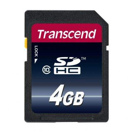 TRANSCEND 4 GB SDHC CARD SD 3.0 SPD Class 10 memory card