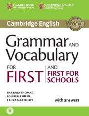 Cambridge university press Grammar for First Certificate with answers + CD