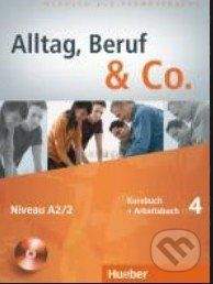 HUEBER Alltag, Beruf & Co. Niveau A2/2. Kursbuch + Arbeitsbuch 4
