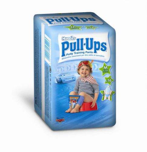 Huggies Pull-Ups Medium - Boys 16 ks