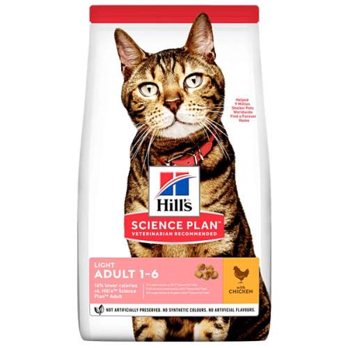 Hill´s Pet Nutrition Hills Feline Adult Light 1,5kg