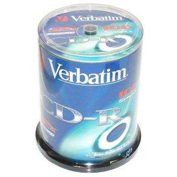 Verbatim CD-R DataLife Protection 52x 100ks cakebox