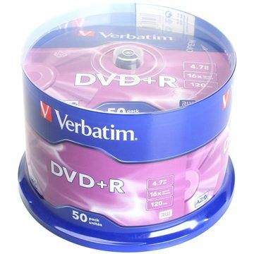 Verbatim DVD+R 16x 50ks cakebox
