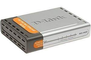 D-LINK Switch 5-Port Fast Ethernet (DES-1005D)