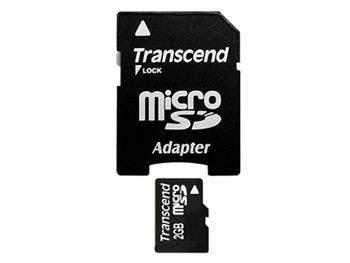 TRANSCEND 2GB microSD