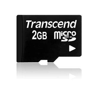 TRANSCEND 2GB micro SD