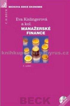 Eva Kislingerová: Manažerské finance