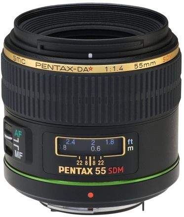 Pentax smc DA 55mm 1.4 SDM