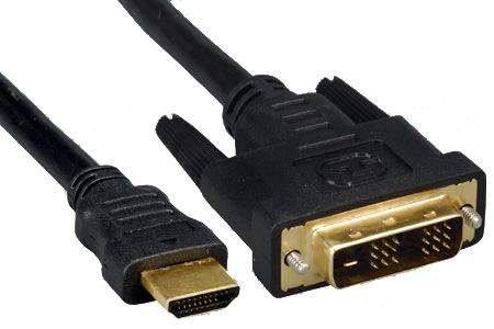 PremiumCord kabel HDMI - DVI-D M/M 3m