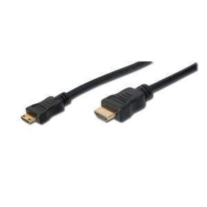 DIGITUS HDMI 1.3 1.2 (C to A) 2 m, gold (AK 62301)