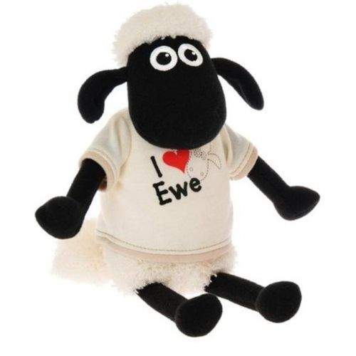 OVEčKA SHAUN Ovečka Shaun v tričku - I love Ewe