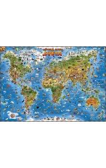 SLOVART Mapa světa pro děti
