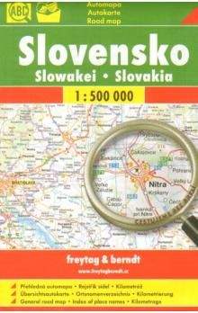 Freytag-Berndt Slovensko Slowakei Slovakia 1:500 000
