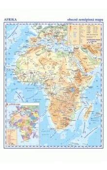 Kartografie PRAHA Afrika Obecně zeměpisná mapa