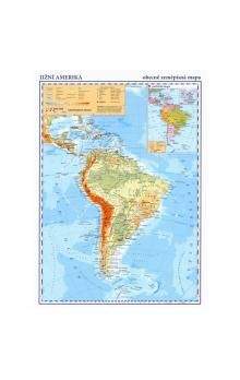 Kartografie PRAHA Jižní Amerika Obecně zeměpisná mapa