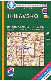 Kolektiv: Jihlavsko - Turistická mapa - edice Klub českých turistů 79