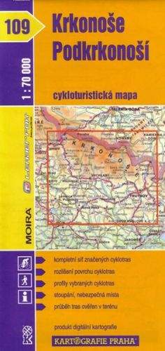 Kartografie PRAHA Krkonoše, Podkrkonoší 1:70 000