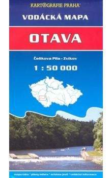 Otava, Čeňkova pila - Zvíkov 1: 50 000