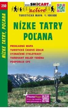 SHOCART Nízké Tatry, Poľana 1:100 000