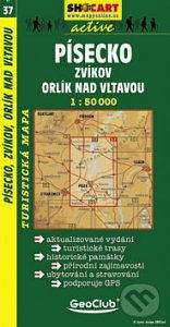 Geoclub Písecko, Zvíkov, Orlík nad Vltavou - 1:50000 tur. mapa