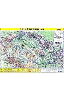 Kupka a Petr: Česká republika - mapa A4 lamino