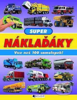 Paul Calver: Super náklaďáky - Více než 100 samolepek!