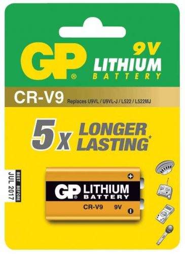 GP 9V CR-V9 lithiová