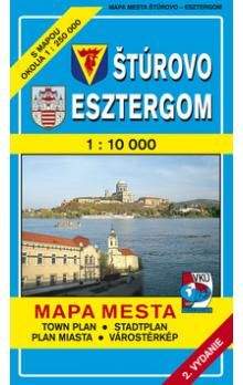 VKÚ Štúrovo Esztergom 1 : 10 000 Mapa mesta