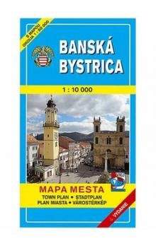 VKÚ Banská Bystrica Mapa mesta Town plan Stadtplan Pla