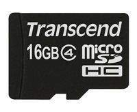 TRANSCEND 16GB microSDHC (Class 4) (TS16GUSDC4)