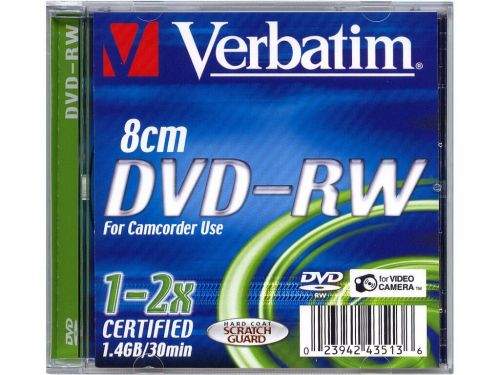 VERBATIM DVD+RW 1,4 GB