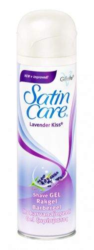 Gillette Satin Care Lavender Kiss gel na holení