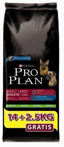 Purina PRO PLAN Dog Adult Large Athletic 14+2,5 kg