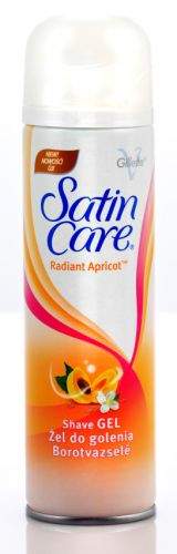 Gillette Satin Care Radiant Apricot gel na holení