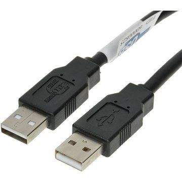 OEM USB 2.0 propojovací 1.8m A-A černý